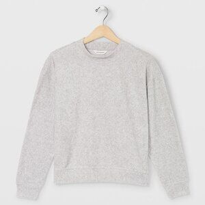 Club Monaco Grey Terry Cloth Sweater